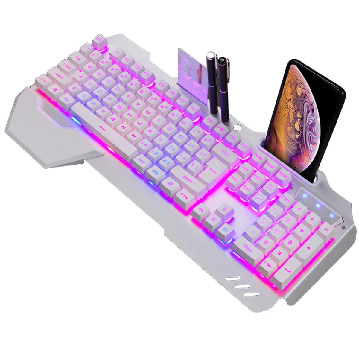 Ergonomic Wired RGB Gaming Keyboard