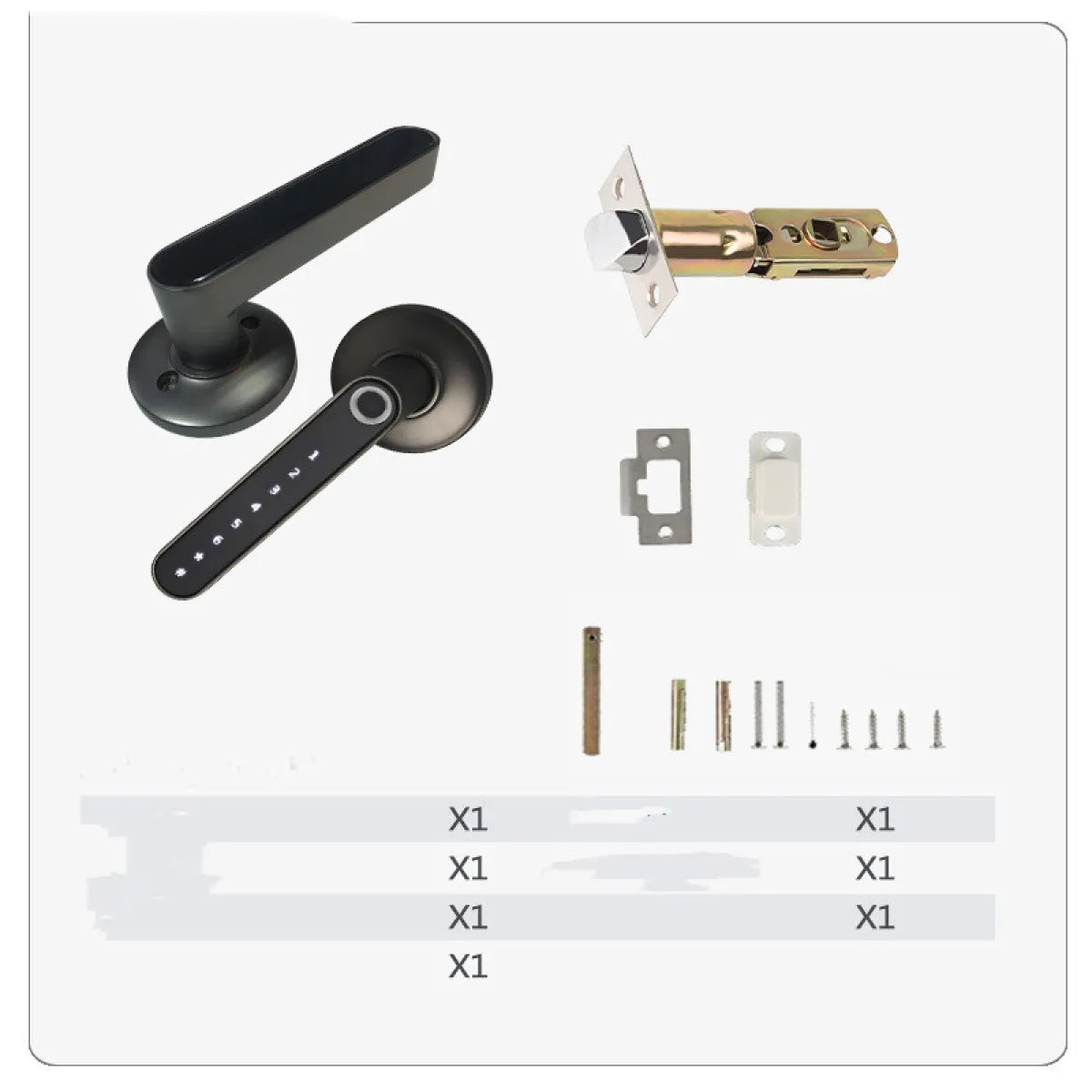 Smart Fingerprint Keyless Door Lock