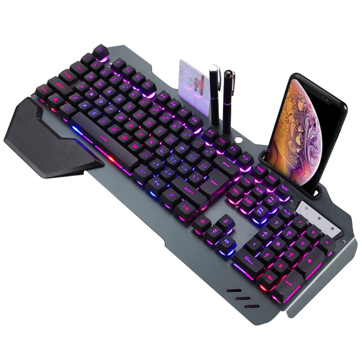 Ergonomic Wired RGB Gaming Keyboard