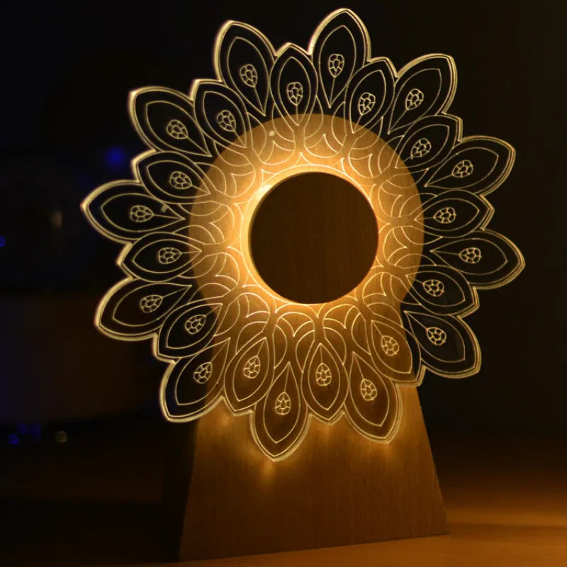 Creative Electronic Wooden Music Box