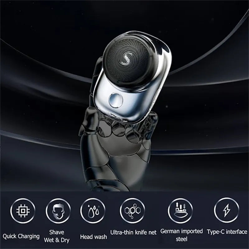 Portable Electric Mini Travel Shaver