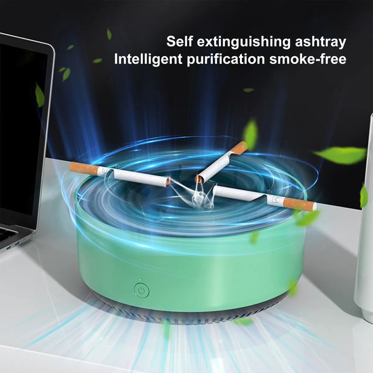 Intelligent Electronic Air Purifier Ashtray