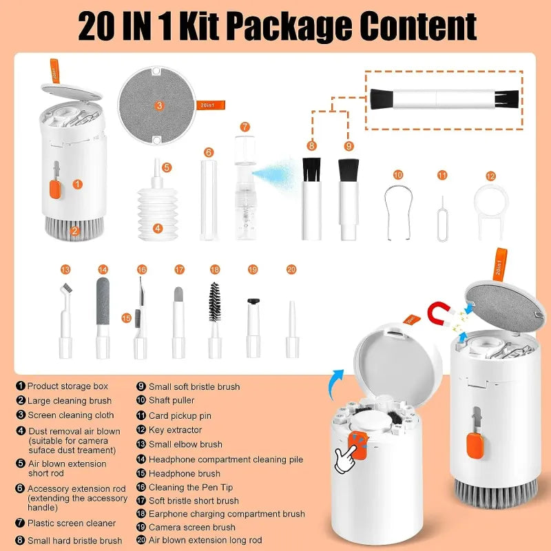 20-in-1 Electronic Device Cleaner Kit